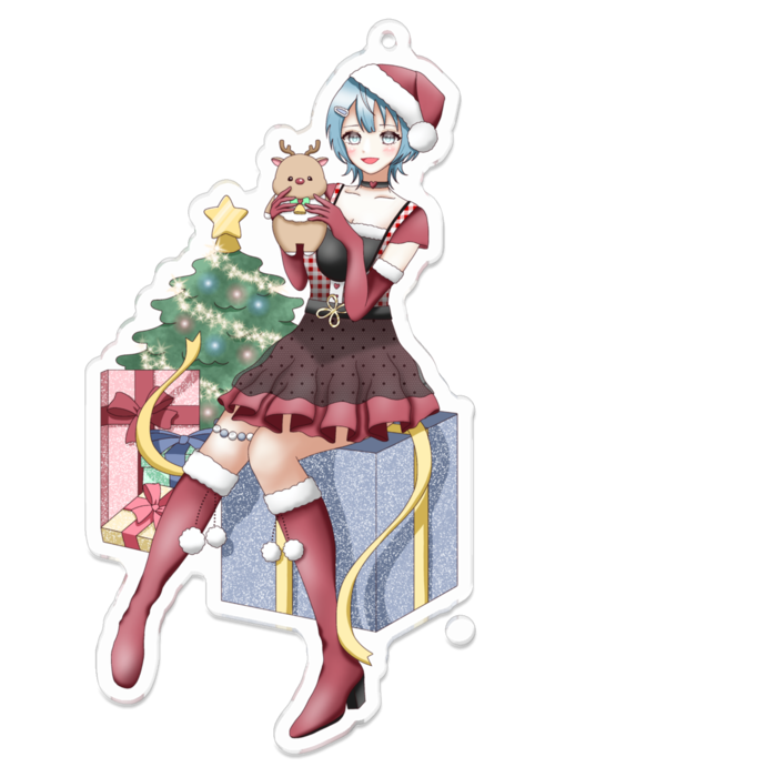 アクリルキーホルダー - 100 x 100 (mm)