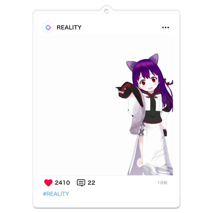 アクリルキーホルダー - 100 x 100 (mm)