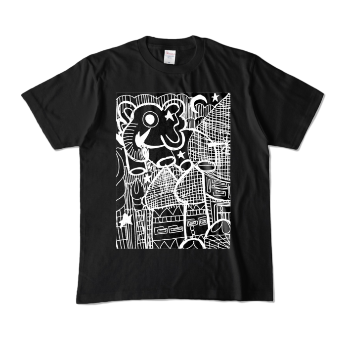 カラーTシャツ - M - ブラック (濃色)
