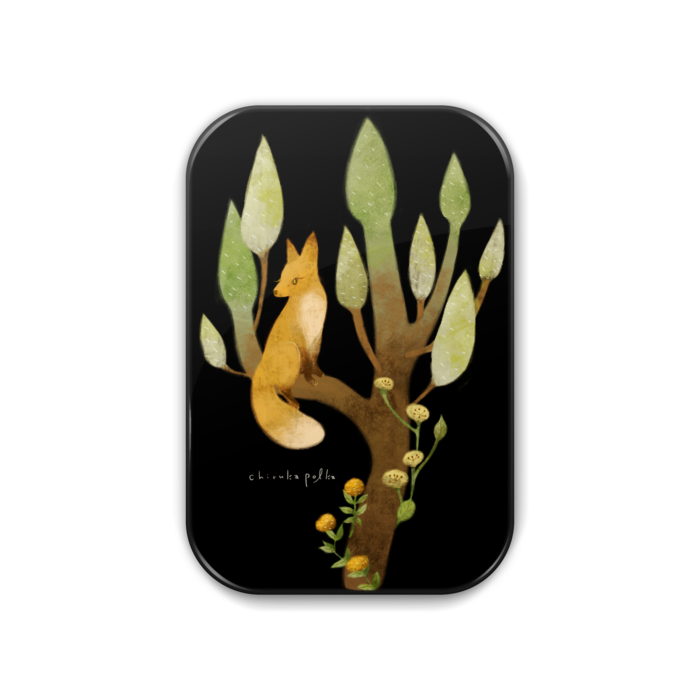 黒 - 角丸 51x76mm