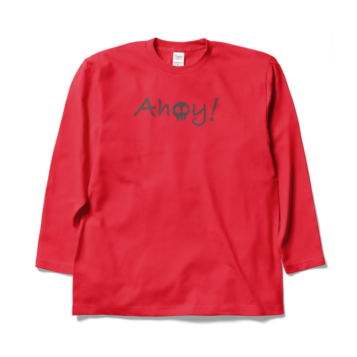 ロングスリーブTシャツ - XL - レッド