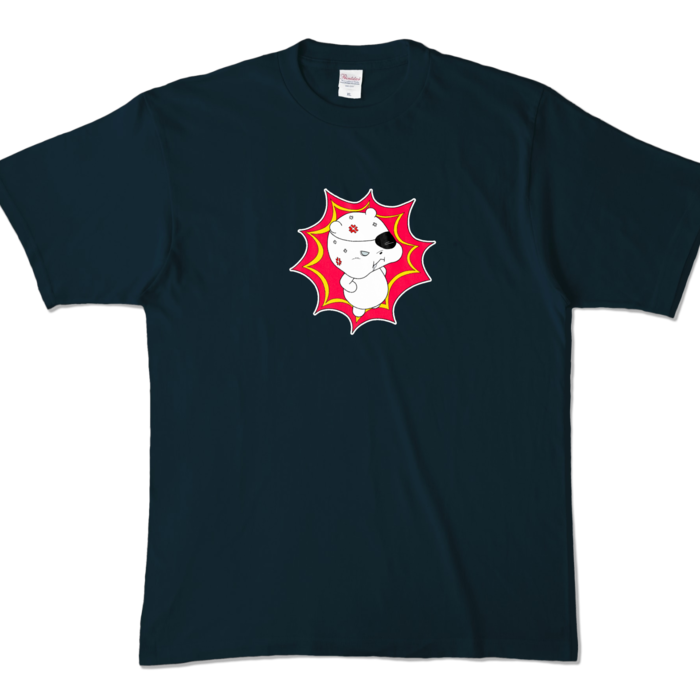 カラーTシャツ - XL - ネイビー (濃色)