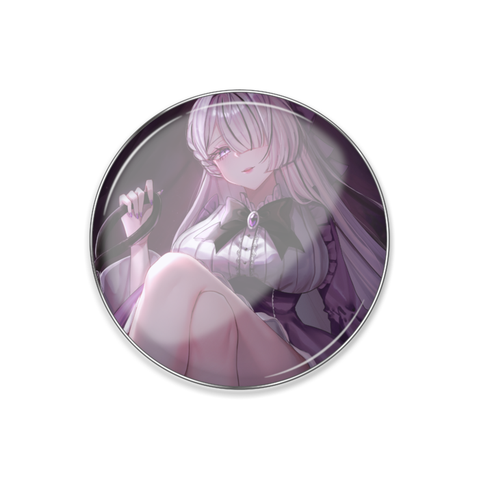 ボイスイラスト ピンバッジ - 丸形25mm