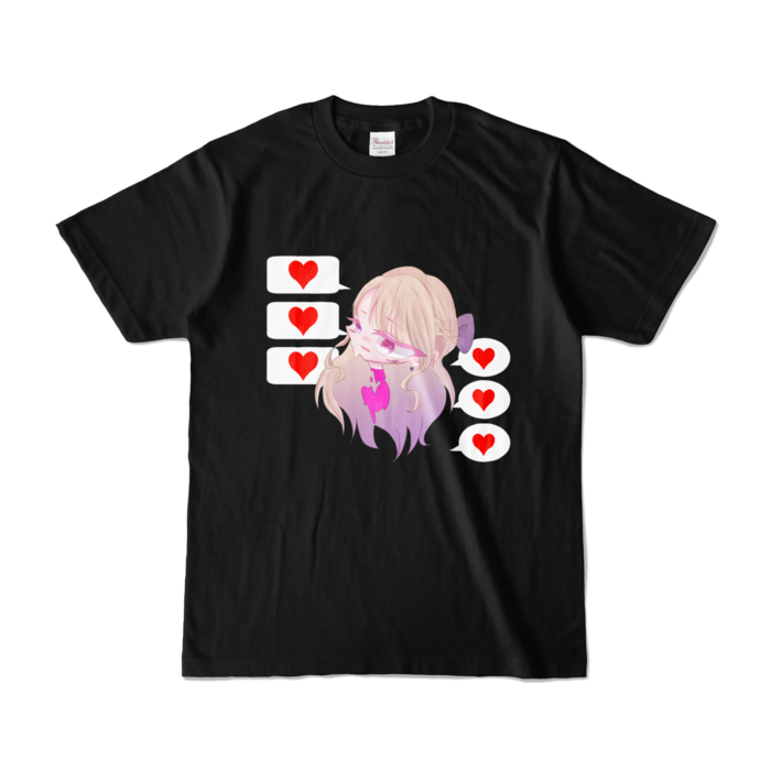 カラーTシャツ - S - ブラック (濃色)