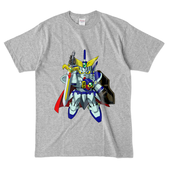 カラーTシャツ - L - 杢グレー (濃色)