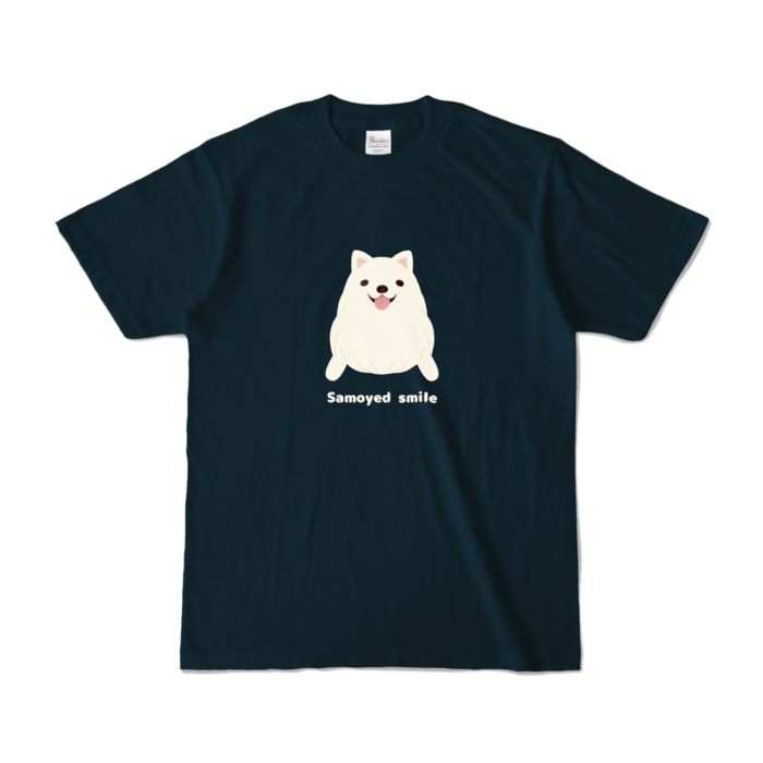 カラーTシャツ　紺色　S
