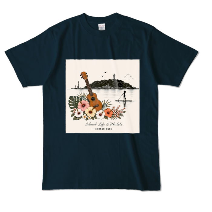 カラーTシャツ - L - ネイビー (濃色)