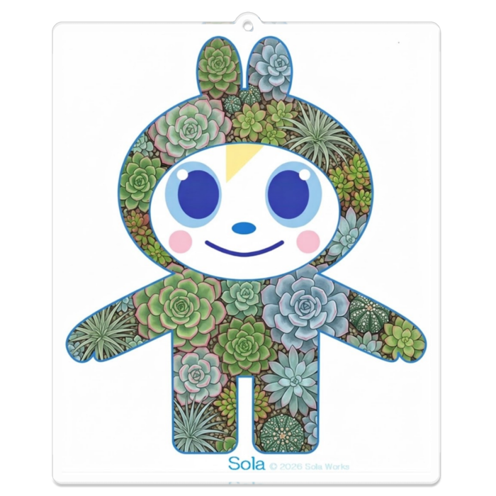 アクリルキーホルダー - W100 × 100mm 以内