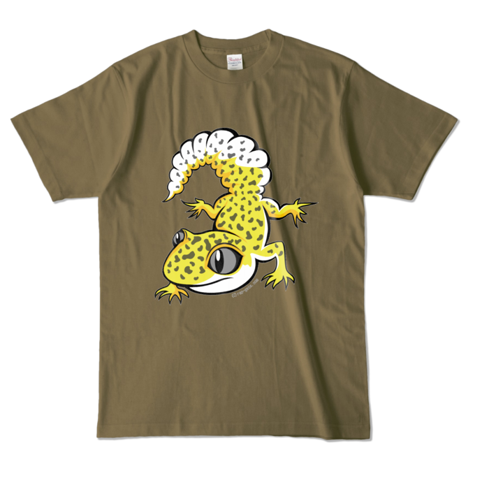 カラーTシャツ - L - オリーブ (濃色)