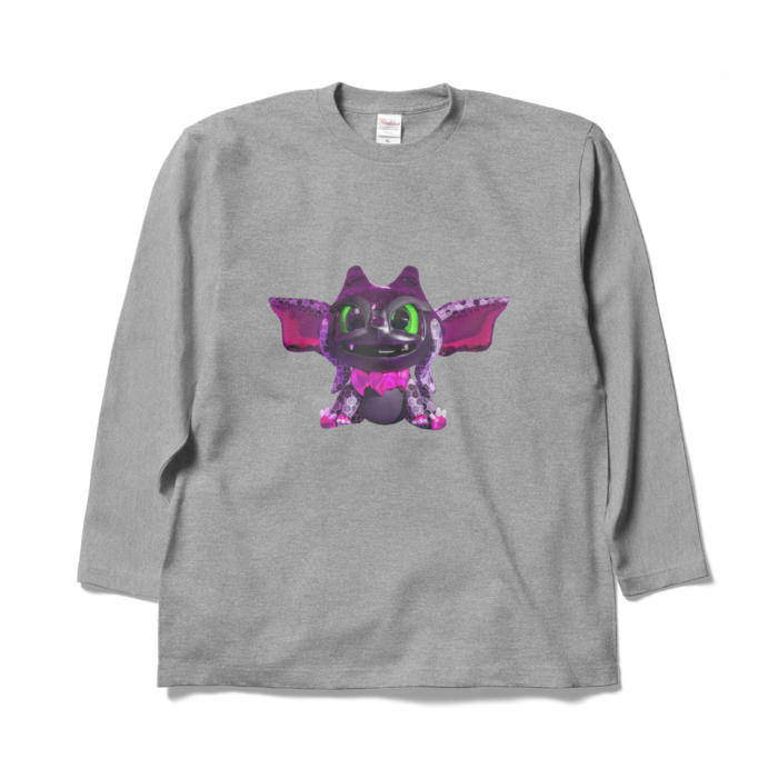 ロングスリーブTシャツ - XL - 杢グレー
