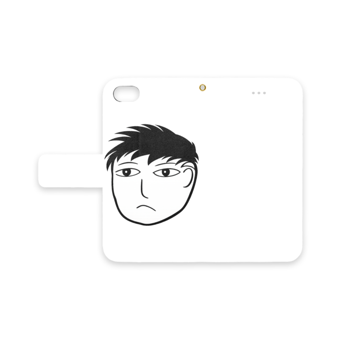 手帳型iPhoneケース - iPhone 7 / 8 / SE(第2・第3世代) - ストラップ穴 あり