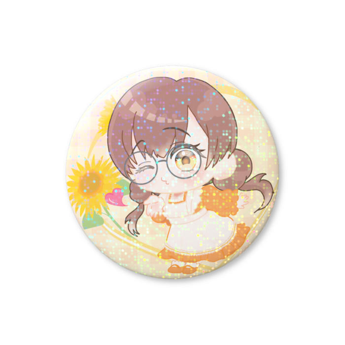 ホログラム缶バッジ - 76mm