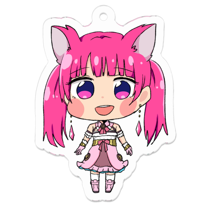 アクリルキーホルダー - 50 x 50 (mm)