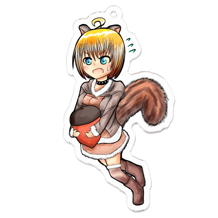 アクリルキーホルダー - 70 x 70 (mm)