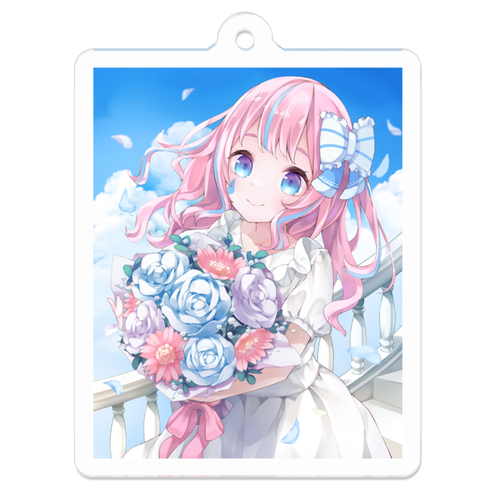 アクリルキーホルダー - 50 x 50 (mm)