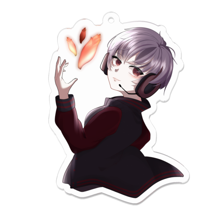 アクリルキーホルダー - 70 x 70 (mm)