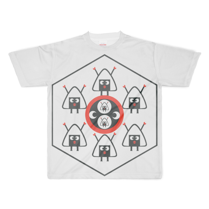 フルグラフィックTシャツ - XL - 正面印刷のみ