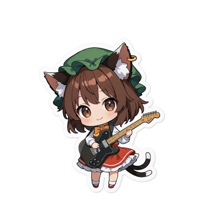 ステッカー - 100 x 100 (mm)(キャラのみ)