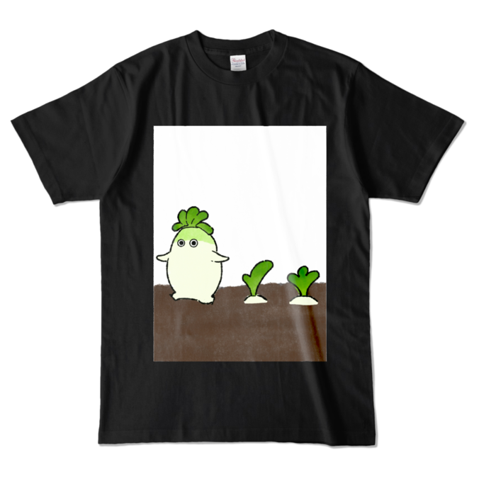 カラーTシャツ - L - ブラック (濃色)