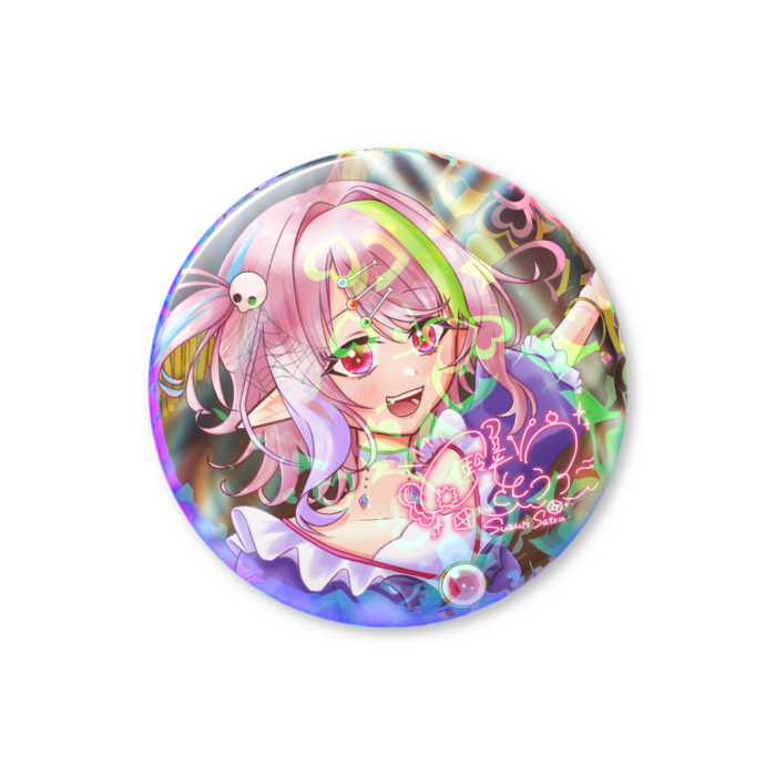 ホログラム缶バッジ - 25mm