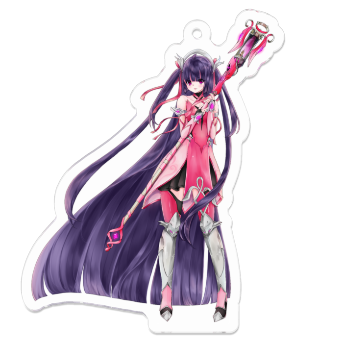 アクリルキーホルダー - 70 x 70 (mm)
