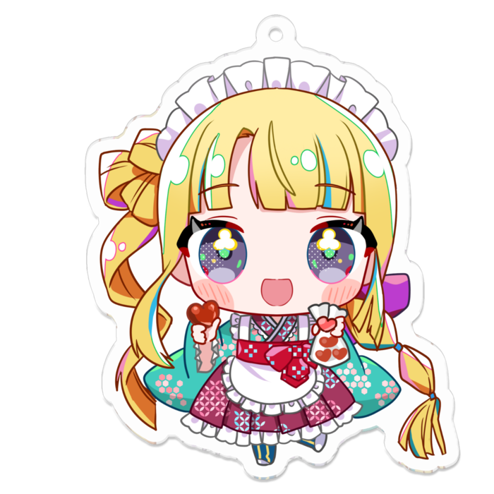 アクリルキーホルダー - 70 x 70 (mm)