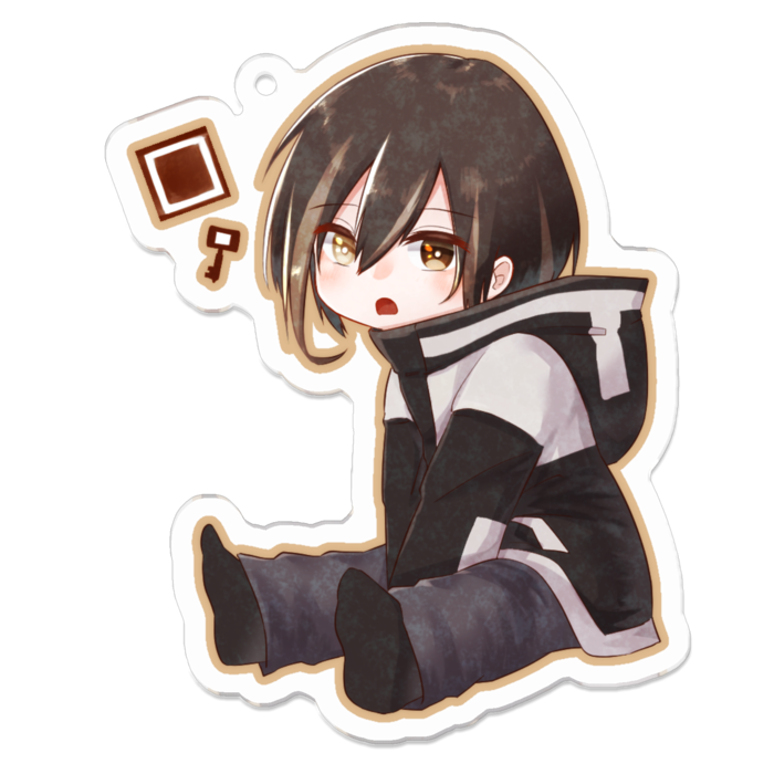 アクリルキーホルダー - 70 x 70 (mm)