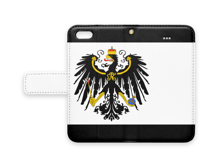 手帳型iPhone5 - ストラップ穴 あり