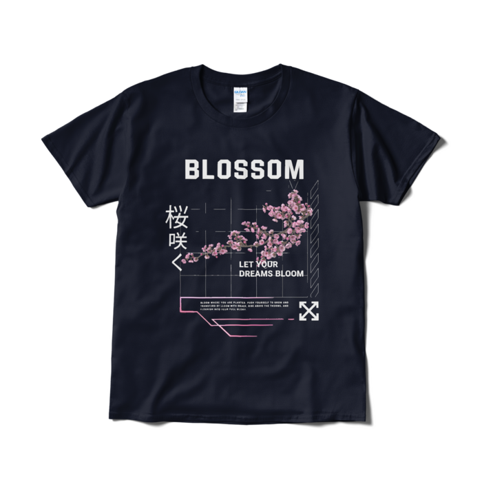 Tシャツ（短納期） - L - ネイビー