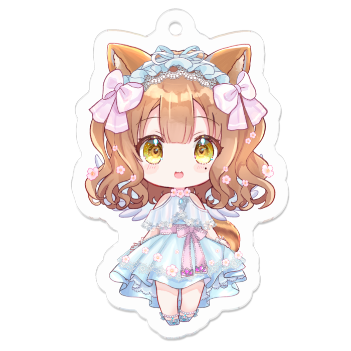 アクリルキーホルダー - 50 x 50 (mm)