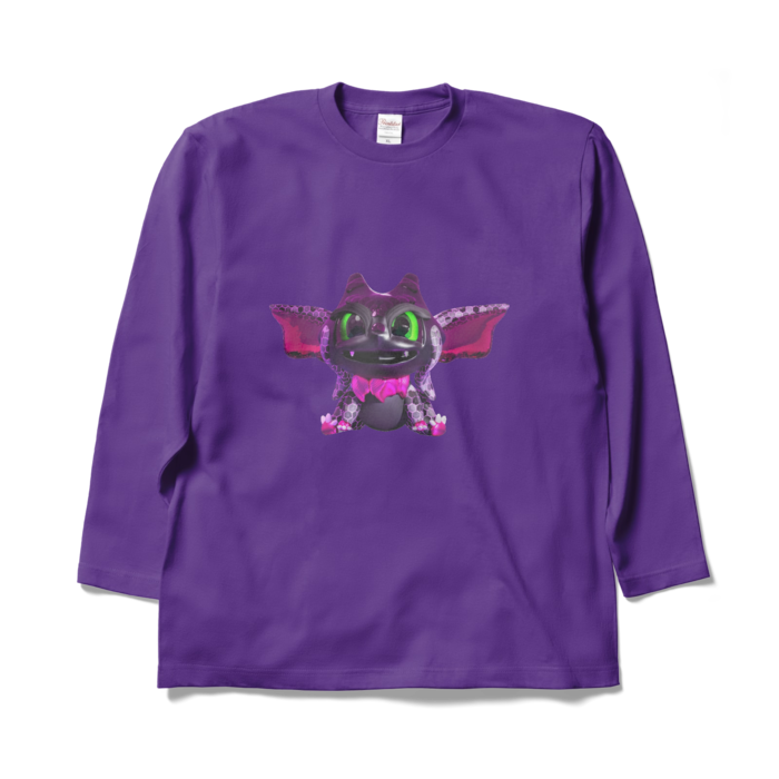 ロングスリーブTシャツ - XL - パープル