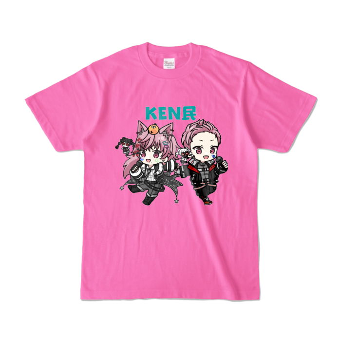 カラーTシャツ - S - ピンク (濃色)