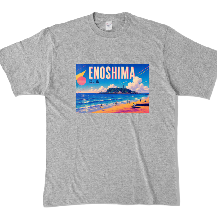 カラーTシャツ - XL - 杢グレー (濃色)