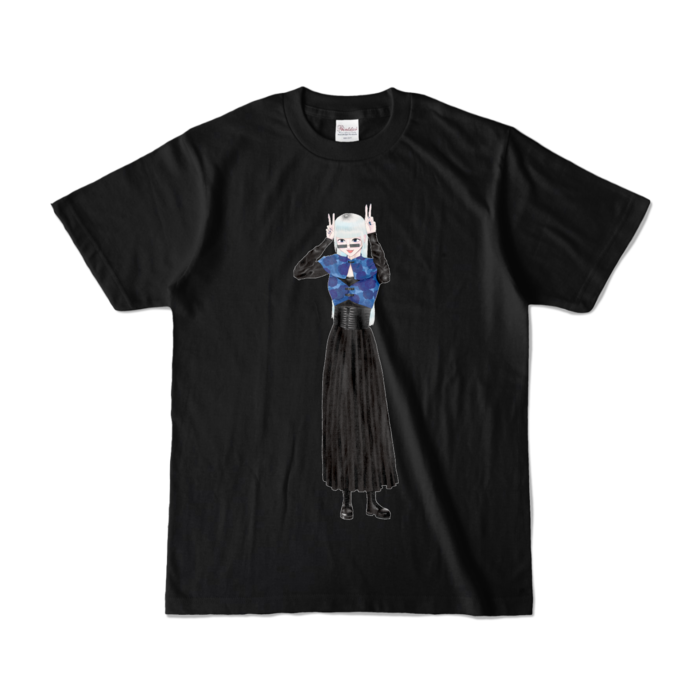 カラーTシャツ - S - ブラック (濃色)