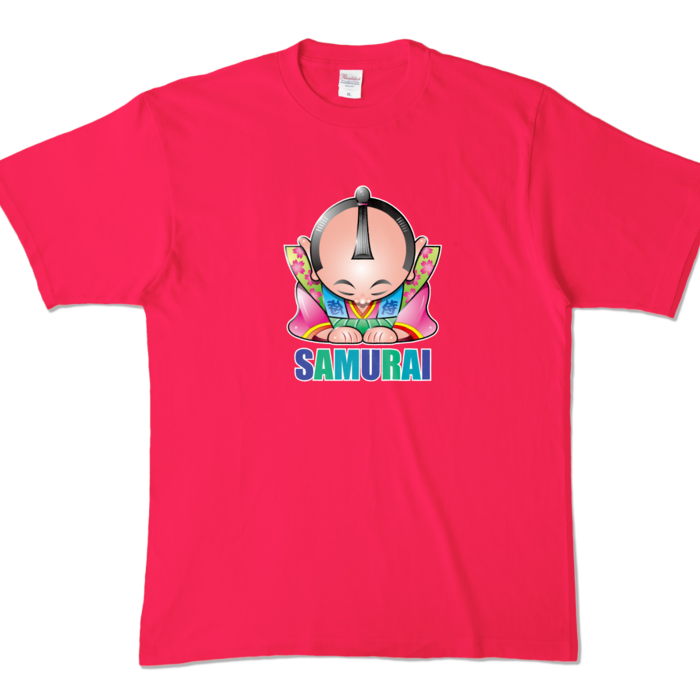 カラーTシャツ - XL - ホットピンク (濃色)