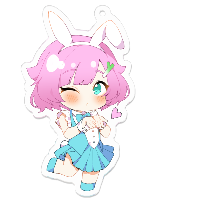 アクリルキーホルダー - 70 x 70 (mm)