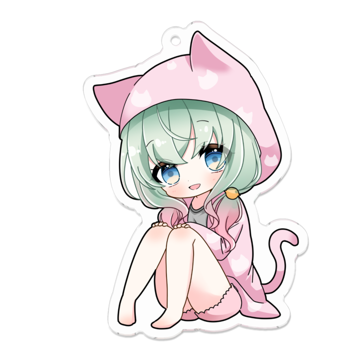 アクリルキーホルダー - 70 x 70 (mm)