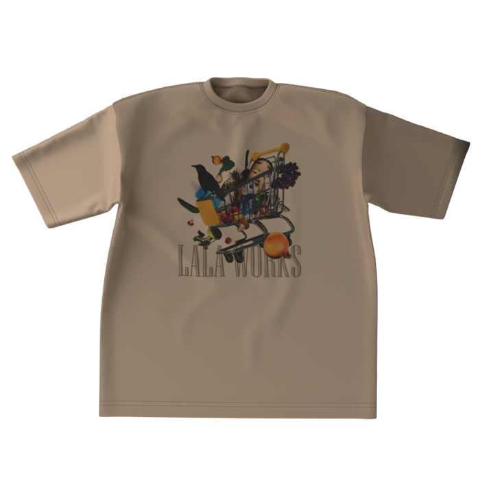 ビッグシルエットTシャツ - XL - 正面(1)