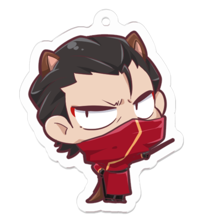 アクリルキーホルダー - 50 x 50 (mm)