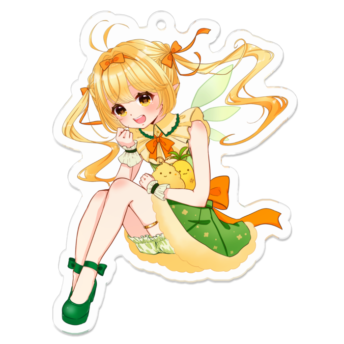 アクリルキーホルダー - 70 x 70 (mm)