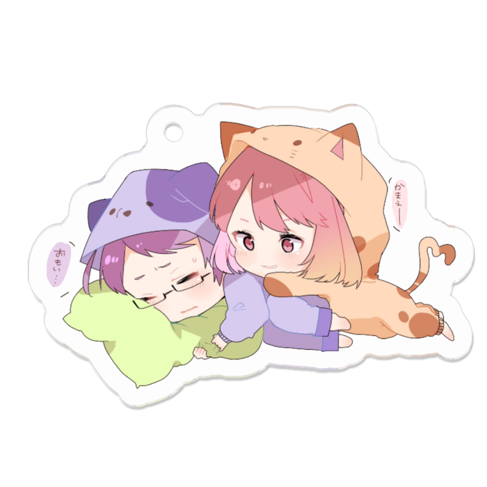 アクリルキーホルダー - 50 x 50 (mm)