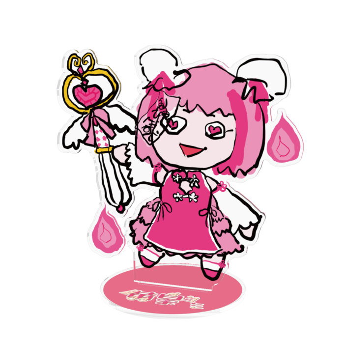 ヨミのげいじゅつてきなあくりるふぃぎゅあ - 160x160mm