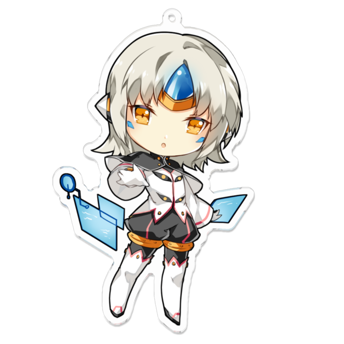 アクリルキーホルダー - 100 x 100 (mm)