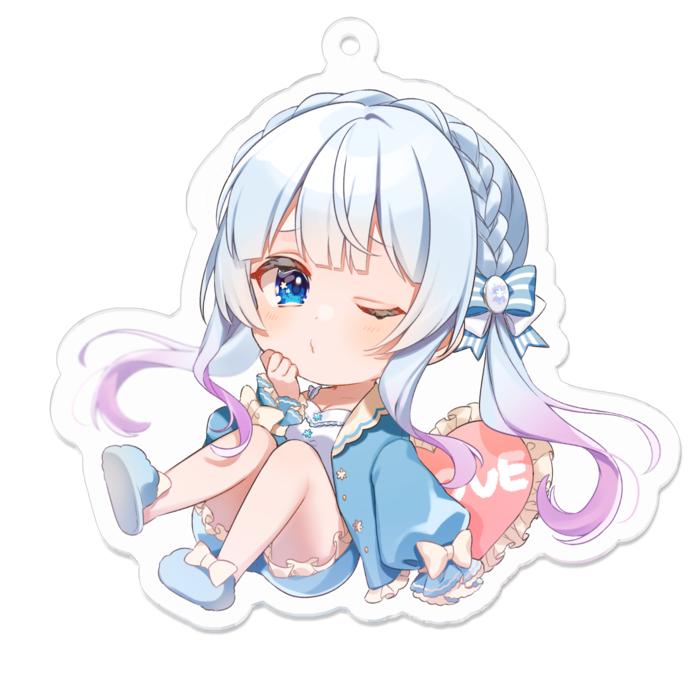 アクリルキーホルダー - 70 x 70 (mm)