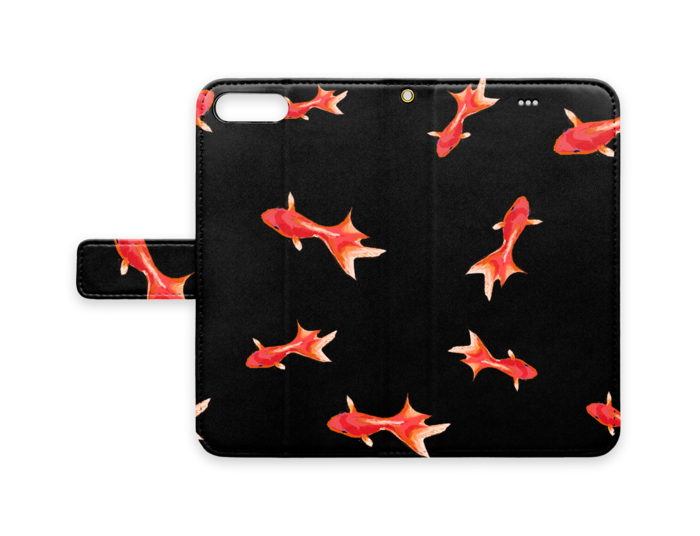 手帳型iPhoneケース - iPhone 7 Plus / 8 Plus - ストラップ穴 あり