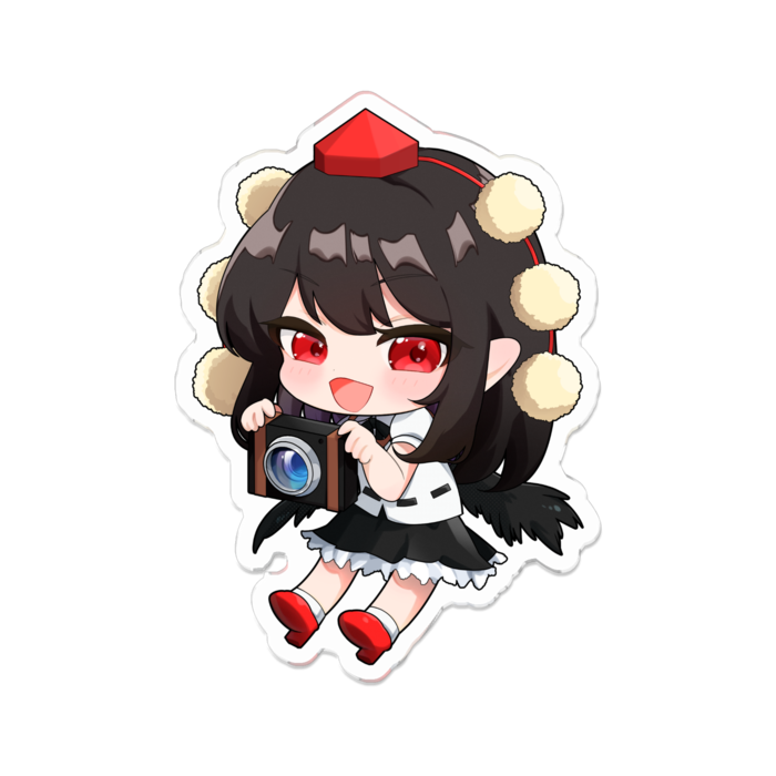 アクリルバッジ - 70 x 70 (mm)