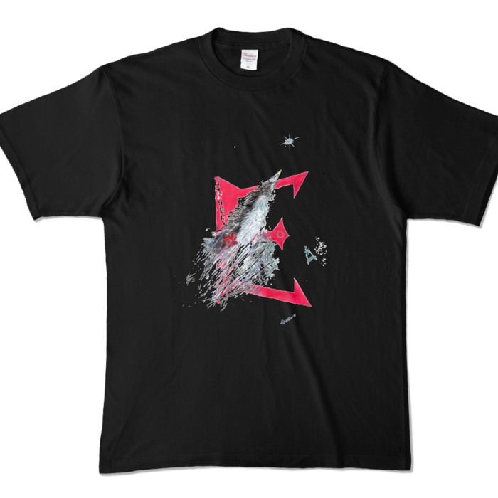 カラーTシャツ - XL - ブラック (濃色)(1)