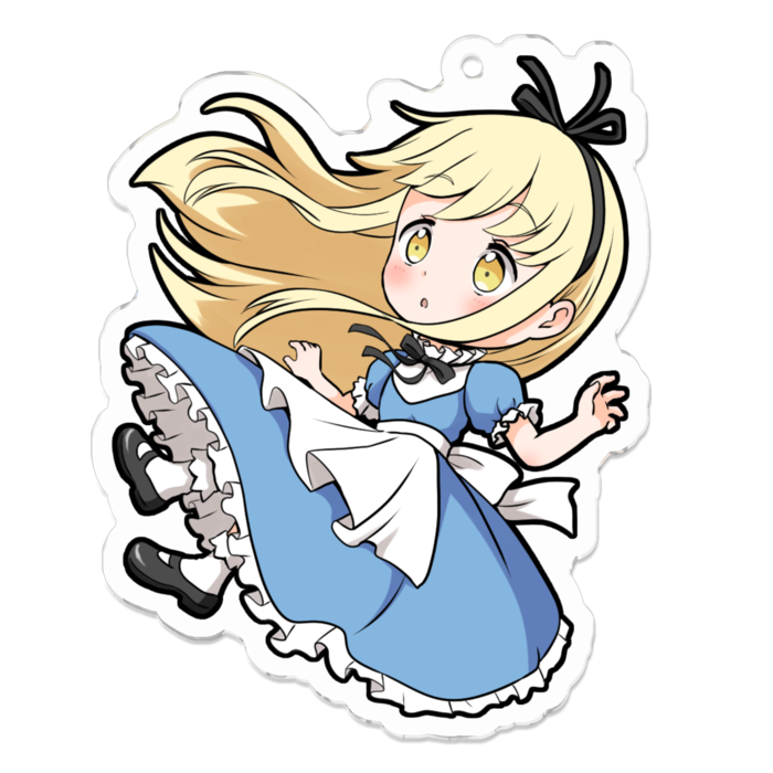 アクリルキーホルダー - 70 x 70 (mm)
