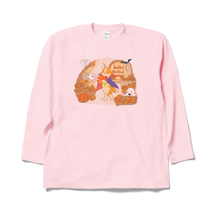 ロングスリーブTシャツ - XL - ライトピンク