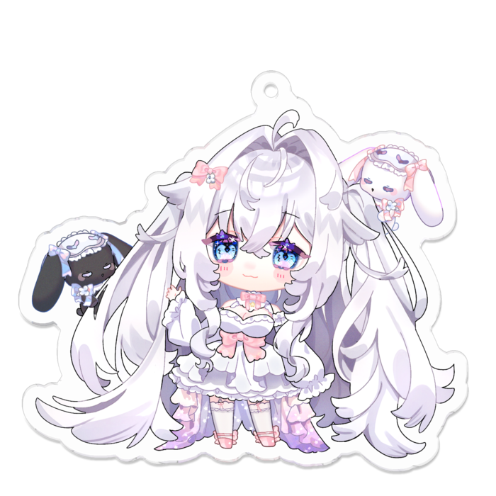 アクリルキーホルダー - 70 x 70 (mm)